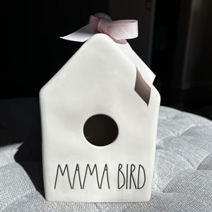 Rae Dunn Mama Bird Birdhouse